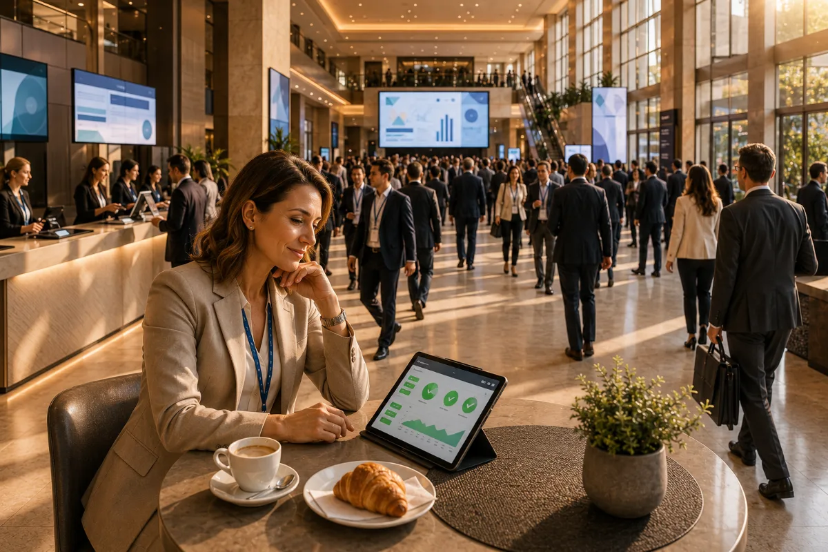 regia e sala plenaria di un congresso gestito con Digivents